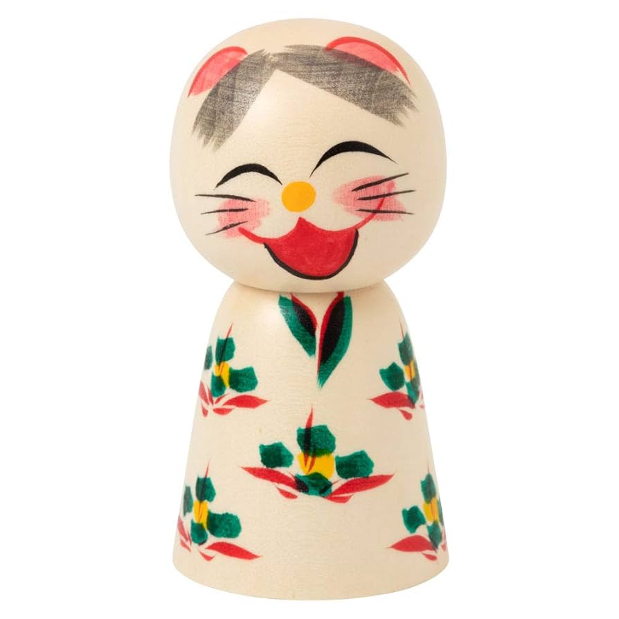 こけし　サボテン　輝幸　工人　伝統　民芸品　銘あり Amazon.co.jp: ◇伝統 こけし【佐藤辰雄 作】幸太型こけし◇高さ